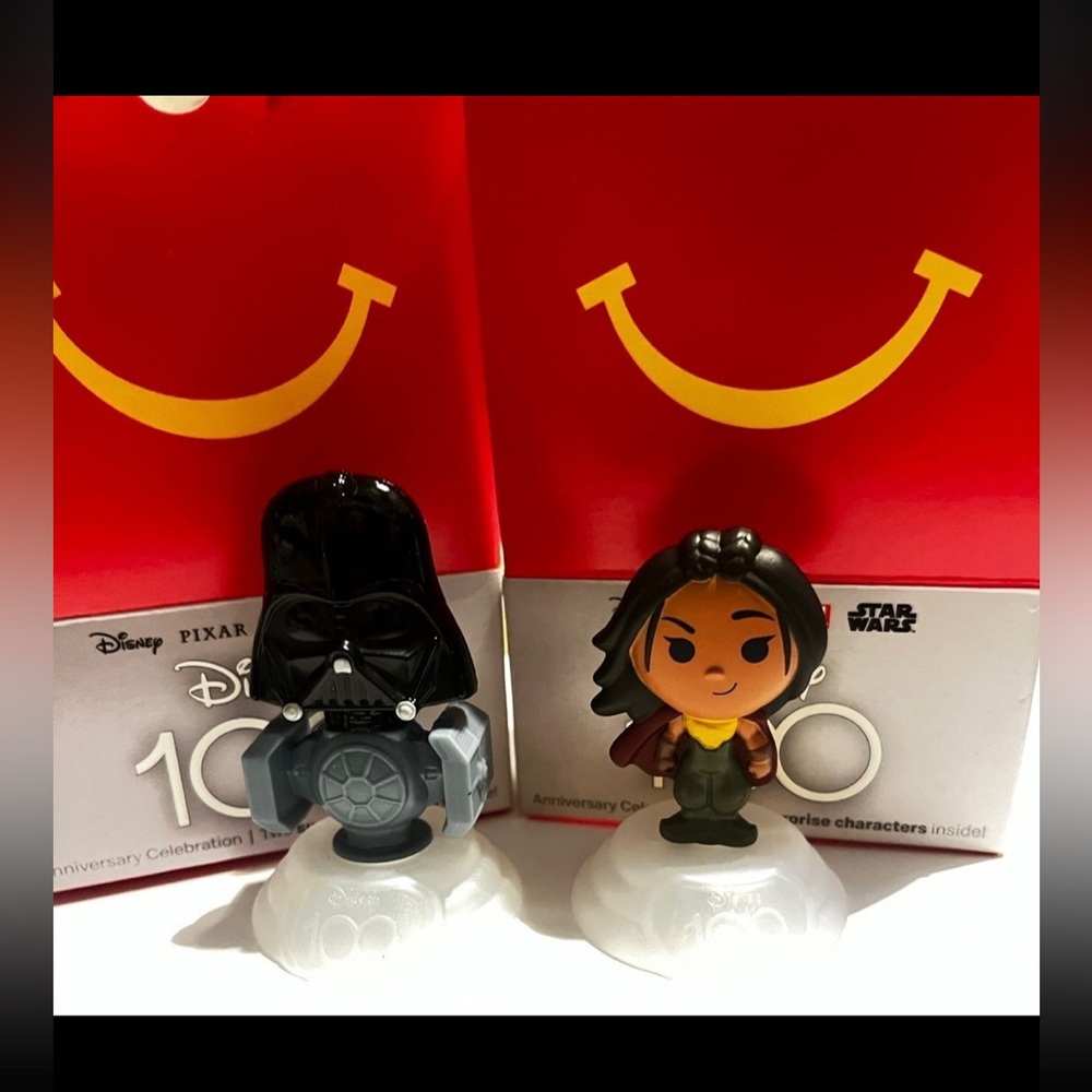 Disney 100 McDonald’s Toy Raya & Dark Vader - Picture 5 of 7